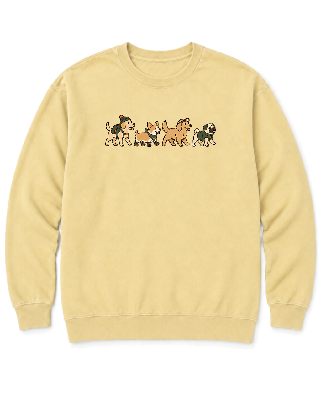 Trail Dogs Sweatshirt - Butter
