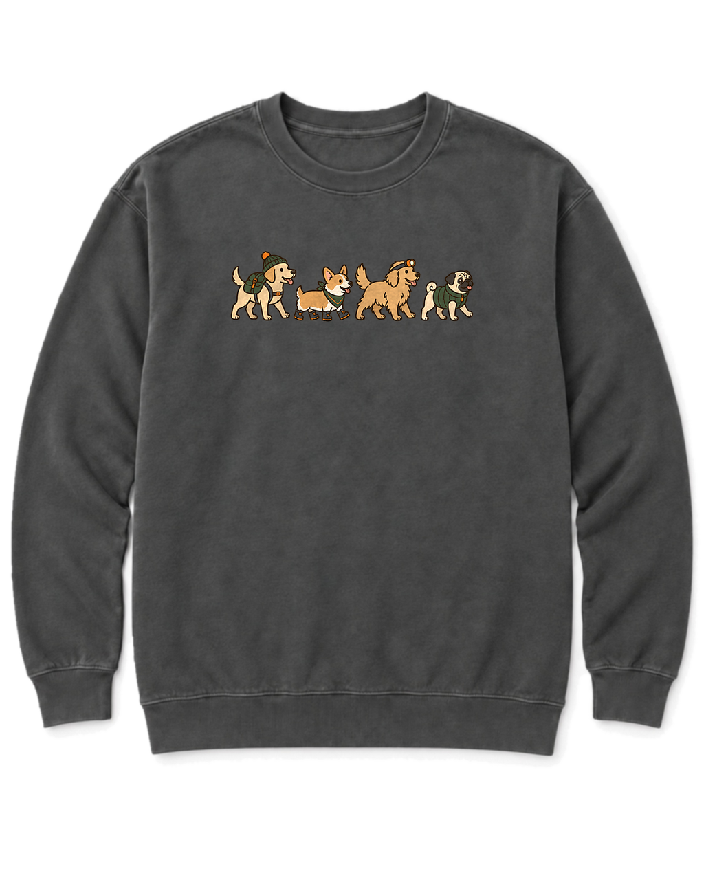Trail Dogs Sweatshirt - Pepper