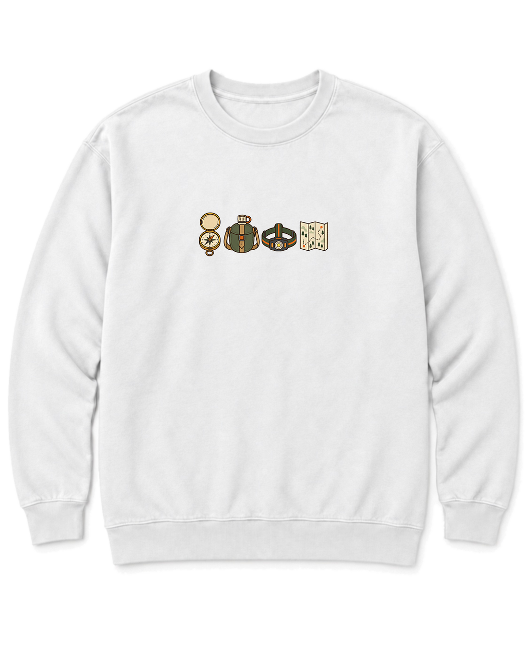 Trail Essentials Sweatshirt - White
