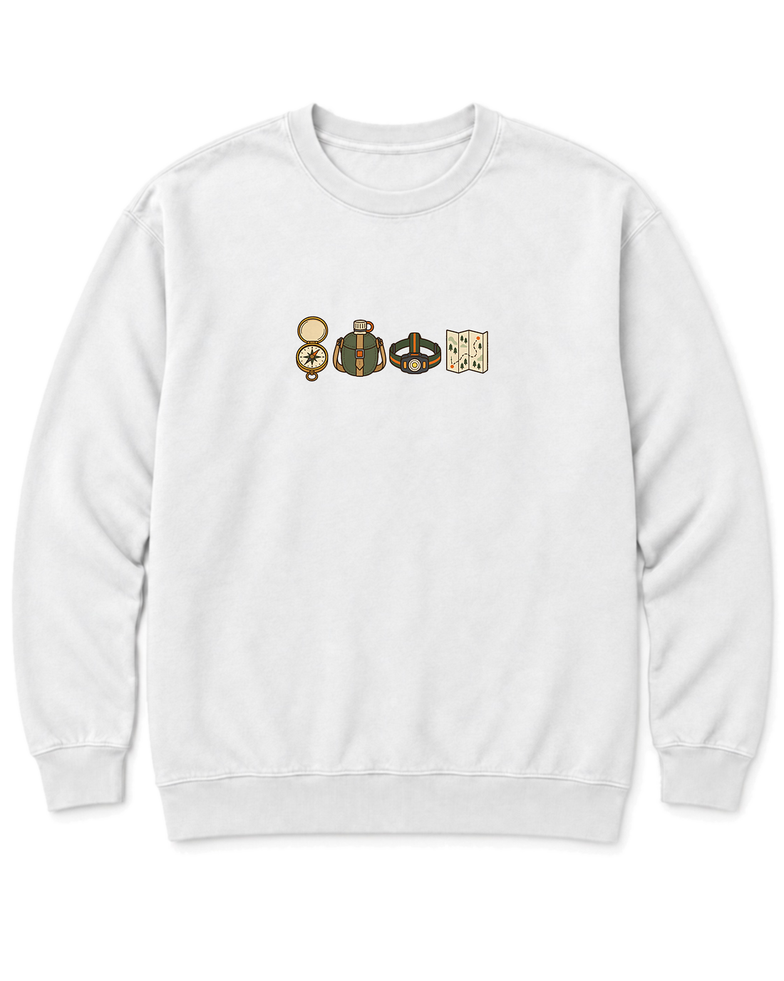 Trail Essentials Sweatshirt - White