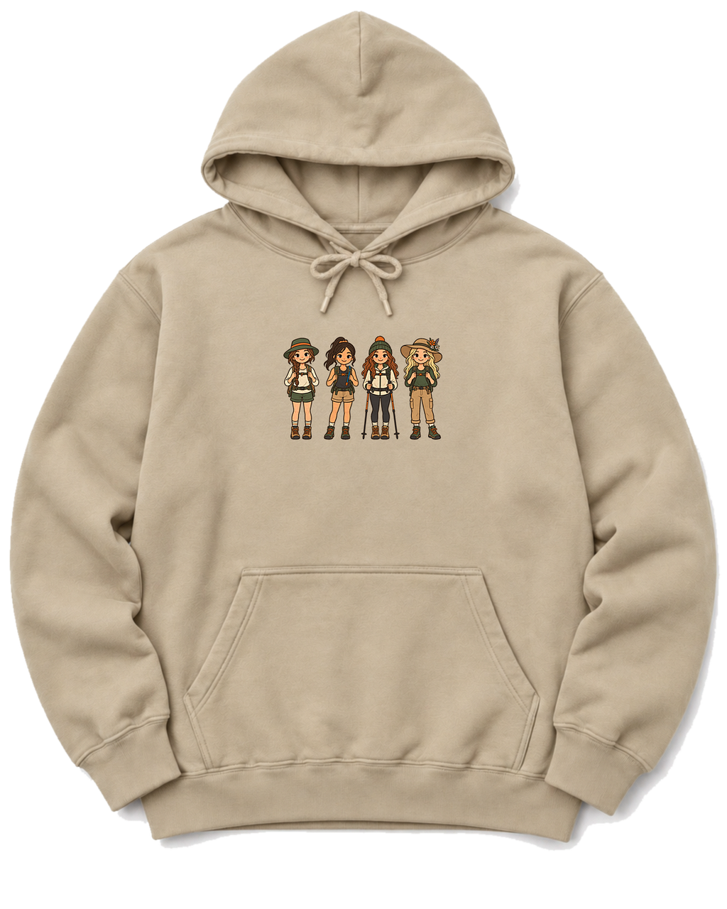 Trail Gals Hoodie - Sand