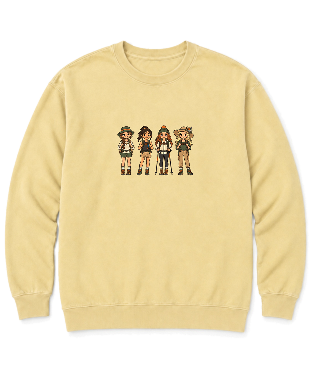 Trail Gals Sweatshirt - Butter