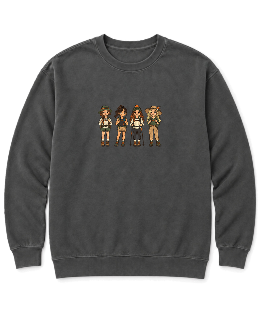 Trail Gals Sweatshirt - Pepper
