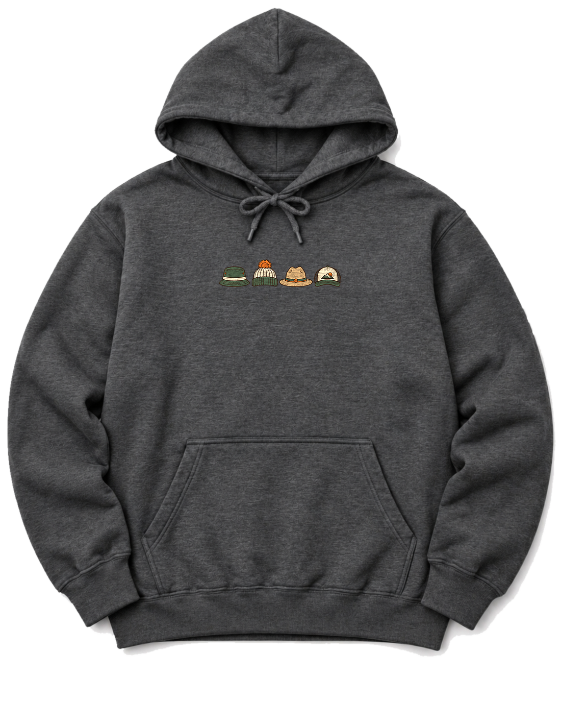 Trail Hats Hoodie - Dark Heather