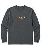 Trail Hats Long Sleeve Shirt - Dark Heather