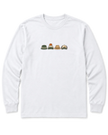 Trail Hats Long Sleeve Shirt - White