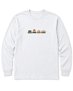 Trail Hats Long Sleeve Shirt - White