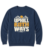 Uphill Both Ways Sweatshirt - True Navy