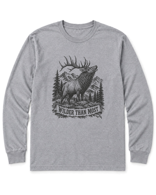 Wilder Than Most Long Sleeve Shirt