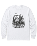 Wilder Than Most Long Sleeve Shirt - White
