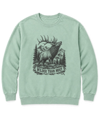 Wilder Than Most Sweatshirt - Chalky Mint