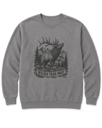 Wilder Than Most Sweatshirt - Grey