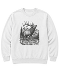 Wilder Than Most Sweatshirt - White