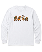 Woodland Hikers Long Sleeve Shirt - White