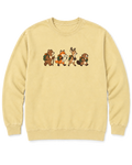 Woodland Hikers Sweatshirt - Butter