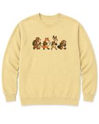 Woodland Hikers Sweatshirt - Butter