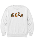 Woodland Hikers Sweatshirt - White