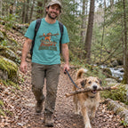 Wearing the Brought a Bigger Stick T-Shirt