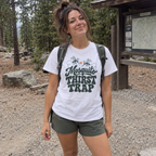 Mosquito Thirst Trap T-Shirt - worn outdoors