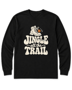 Jingle All the Trail Long Sleeve Shirt - Black