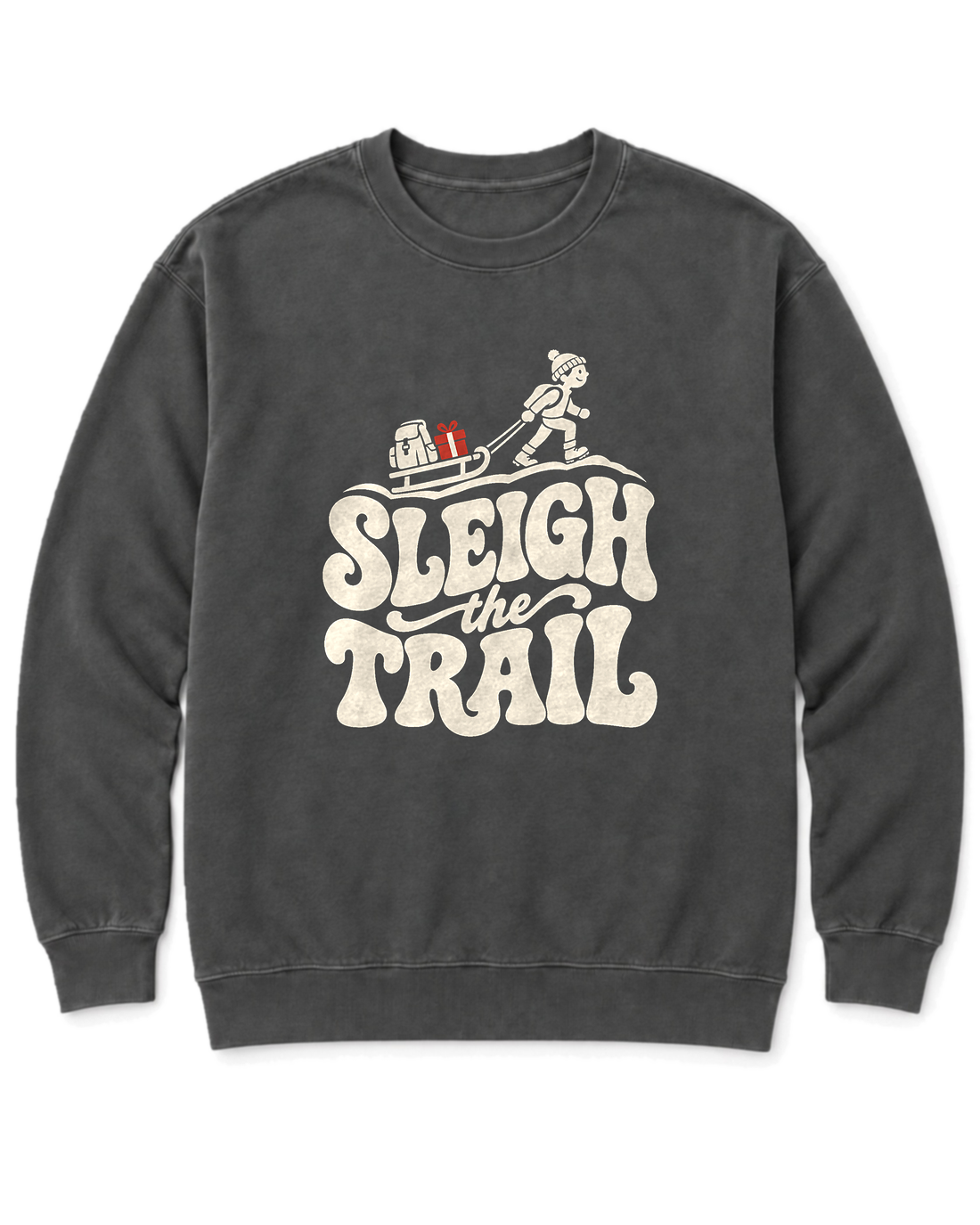 Sleigh the Trail Sweatshirt - Pepper