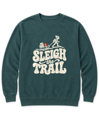 Sleigh the Trail Sweatshirt - Blue Spruce