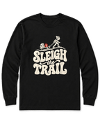 Sleigh the Trail Long Sleeve Shirt - Black