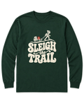 Sleigh the Trail Long Sleeve Shirt - Forest Green