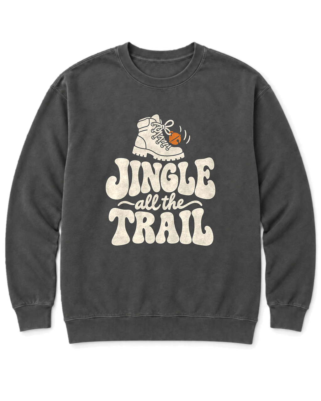 Jingle All the Trail Sweatshirt - Pepper