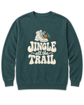 Jingle All the Trail Sweatshirt - Blue Spruce