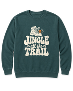 Jingle All the Trail Sweatshirt - Blue Spruce