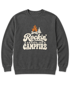 Rockin' Around the Campfire Sweatshirt - Pepper