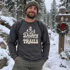 Dashing Through the Trails Long Sleeve Shirt - worn outdoors