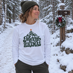Merry Hikemas Long Sleeve Shirt - worn outdoors