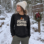 Rockin' Around the Campfire Long Sleeve Shirt - worn outdoors