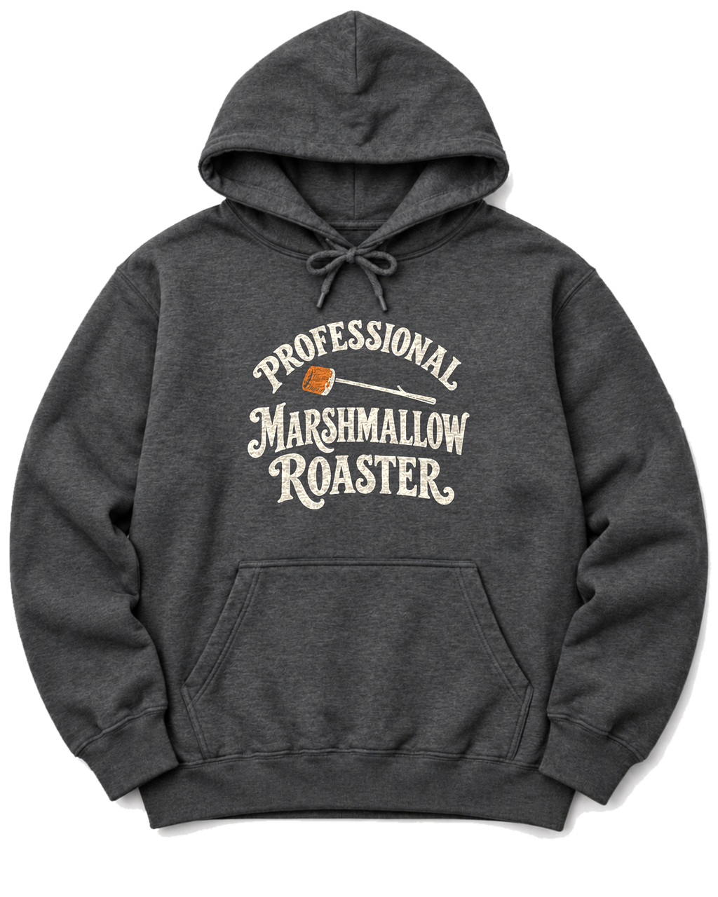 Professional Marshmallow Roaster Hoodie - Dark Heather