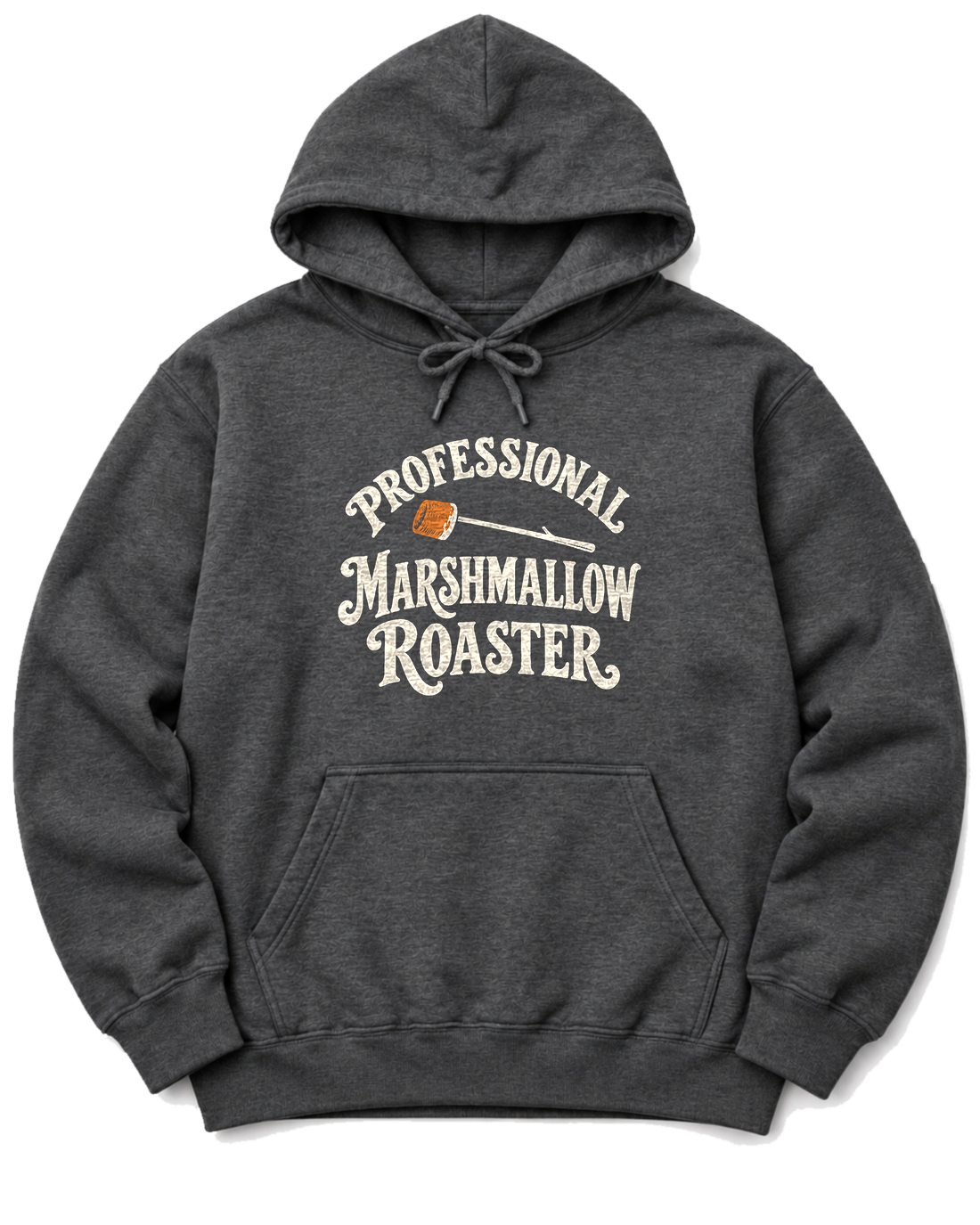 Professional Marshmallow Roaster Hoodie - Dark Heather