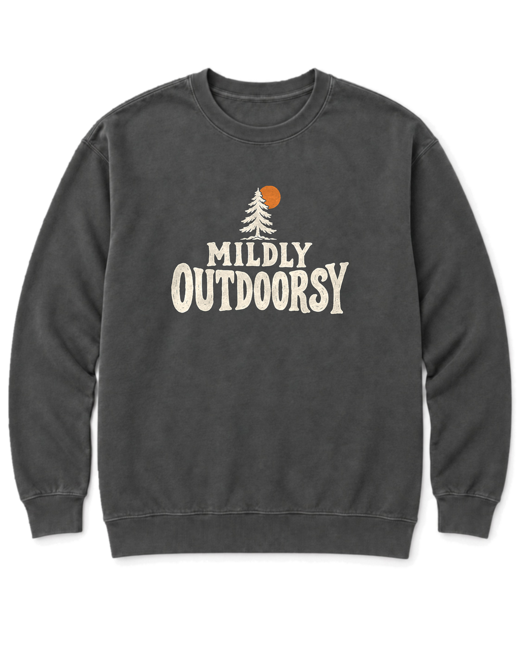 Mildly Outdoorsy Sweatshirt - Pepper