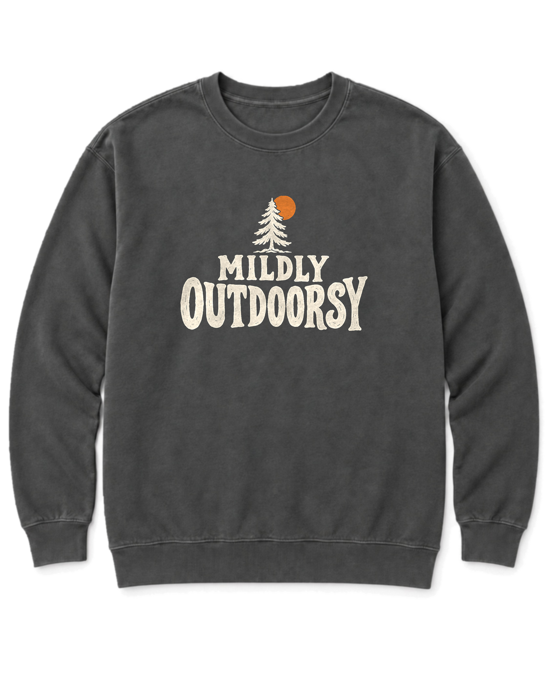 Mildly Outdoorsy Sweatshirt - Pepper