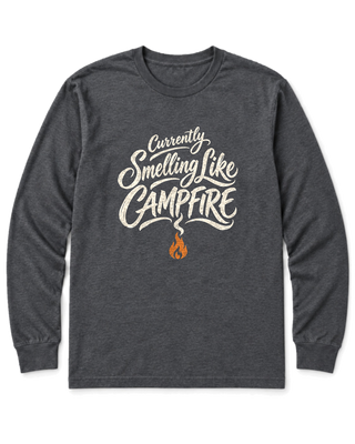 Currently Smelling Like Campfire Long Sleeve Shirt