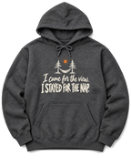 I Came for the View. I Stayed for the Nap. Hoodie - Dark Heather