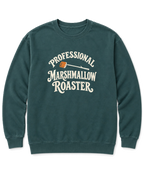 Professional Marshmallow Roaster Sweatshirt - Blue Spruce