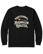 Professional Marshmallow Roaster Long Sleeve Shirt - Black
