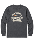 Professional Marshmallow Roaster Long Sleeve Shirt - Dark Heather