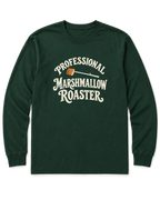 Professional Marshmallow Roaster Long Sleeve Shirt - Forest Green