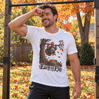 Earn the Pie T-Shirt worn casually