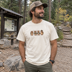 Bear Crew T-Shirt - worn