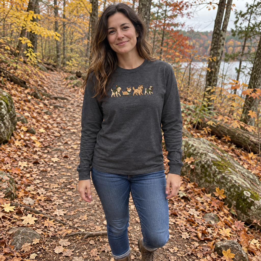 Trail Dogs Long Sleeve Shirt - worn