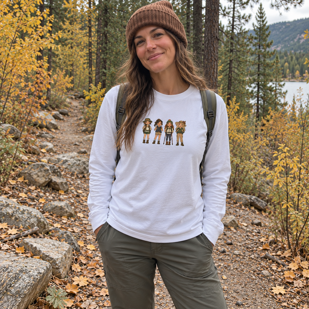 Trail Gals Long Sleeve Shirt - worn