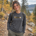 Trail Essentials Long Sleeve Shirt - worn